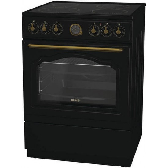 Gorenje GECS6B70CLB Κουζίνα 71lt με Κεραμικές Εστίες Π60cm Μαύρη 5201217188184,Σύστημα Υδρόλυσης Gorenje GECS6B70CLB Κουζίνα 71lt με Κεραμικές Εστίες Π60cm Μαύρη 5201217188184,Σύστημα Υδρόλυσης