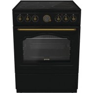 Gorenje GECS6B70CLB Κουζίνα 71lt με Κεραμικές Εστίες Π60cm Μαύρη 5201217188184,Σύστημα Υδρόλυσης