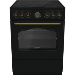 Gorenje GECS6B70CLB Κουζίνα 71lt με Κεραμικές Εστίες Π60cm Μαύρη 5201217188184,Σύστημα Υδρόλυσης