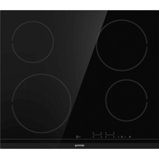 Gorenje ECT641BCSC Κεραμική Εστία Αυτόνομη με Λειτουργία Κλειδώματος 60x52εκ.4 HiLight ζώνες,StayWarm Gorenje ECT641BCSC Κεραμική Εστία Αυτόνομη με Λειτουργία Κλειδώματος 60x52εκ.4 HiLight ζώνες,StayWarm