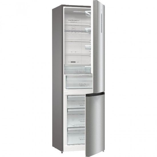 GORENJE NRK720EAXL4,Ψυγειοκαταψύκτης FULL NO FROST, INOX (Υ:200 x Π:70.4 x Β:69.4), 345 Lt ΣΥΝ, 150 Lt KAT,Συμπιεστής INVERTER,Multiflow 360° & IonAir, 