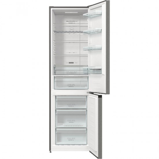 GORENJE NRK720EAXL4,Ψυγειοκαταψύκτης FULL NO FROST, INOX (Υ:200 x Π:70.4 x Β:69.4), 345 Lt ΣΥΝ, 150 Lt KAT,Συμπιεστής INVERTER,Multiflow 360° & IonAir, 
