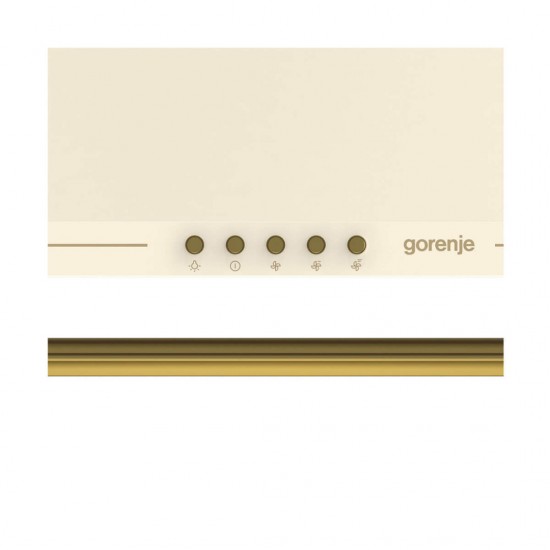 Gorenje WHC63CLI Απορροφητήρας Καμινάδα 60cm Μπεζ ,650 m³/h Gorenje WHC63CLI Απορροφητήρας Καμινάδα 60cm Μπεζ ,650 m³/h