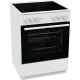 Gorenje GEC6A41WC Κουζίνα 71lt με Κεραμικές Εστίες Π60cm Λευκή,MultiAir,AquaClean Gorenje GEC6A41WC Κουζίνα 71lt με Κεραμικές Εστίες Π60cm Λευκή,MultiAir,AquaClean