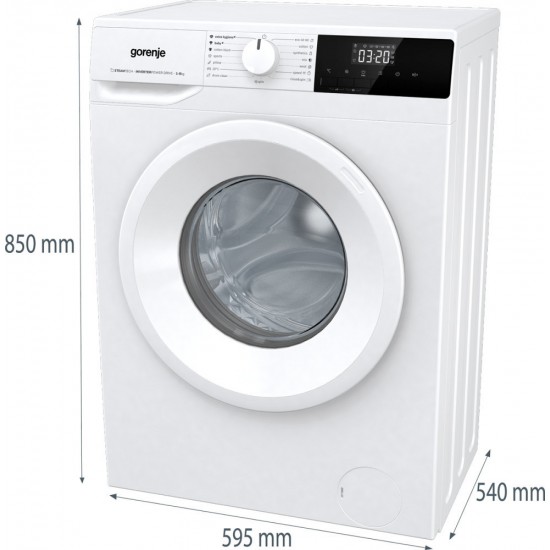 Gorenje WNHPI84AS Πλυντήριο Ρούχων 8kg 1400 Στροφών Gorenje WNHPI84AS Πλυντήριο Ρούχων 8kg 1400 Στροφών