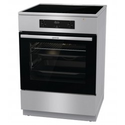 Gorenje GEIT6C60XPG-741273 Inox Κουζίνα ΕΠΑΓΩΓΙΚΗ, 71Lt, POP,με IconLED,11 προγράμματα,Soft Close",Aqua Clean (Υδρόλυση)