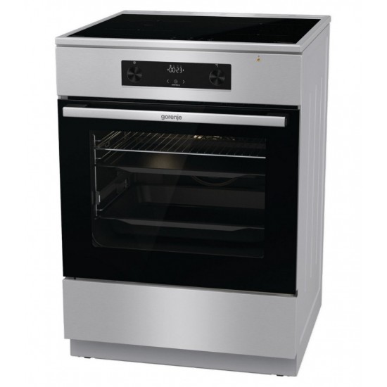 Gorenje GEIT6C60XPG-741273 Inox Κουζίνα Επαγωγική 71Lt, POP,με IconLED,11 προγράμματα,Soft Close",Aqua Clean (Υδρόλυση) Gorenje GEIT6C60XPG-741273 Inox Κουζίνα Επαγωγική 71Lt, POP,με IconLED,11 προγράμματα,Soft Close",Aqua Clean (Υδρόλυση)