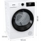 Gorenje DHNE82 Στεγνωτήριο 8kg D με Αντλία Θερμότητας Gorenje DHNE82 Στεγνωτήριο 8kg D με Αντλία Θερμότητας