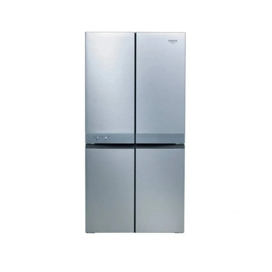 HOTPOINT HAQ9 E2L EF Total No Frost 631 Lt,Inox Look,Ασημί, Ψυγείο Ντουλάπα  Με 4 πόρτες  Π90.9 x Β69.8 x  Υ187.4 cm  ,Multi Temperature Zone