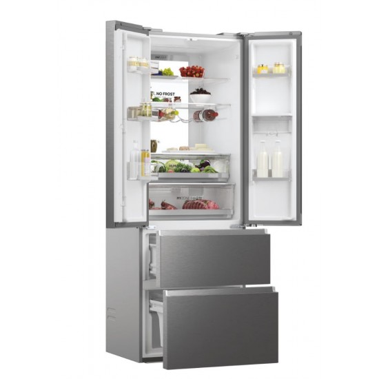  HAIER HFR3720DWPG,2μετρο 70άρη τετράπορτο ψυγειοκαταψύκτη ,480 λίτρα ,  4 πόρτες , και 5 χρόνια εγγύηση!,Εξωτερικό βρυσάκι (με δοχείο)