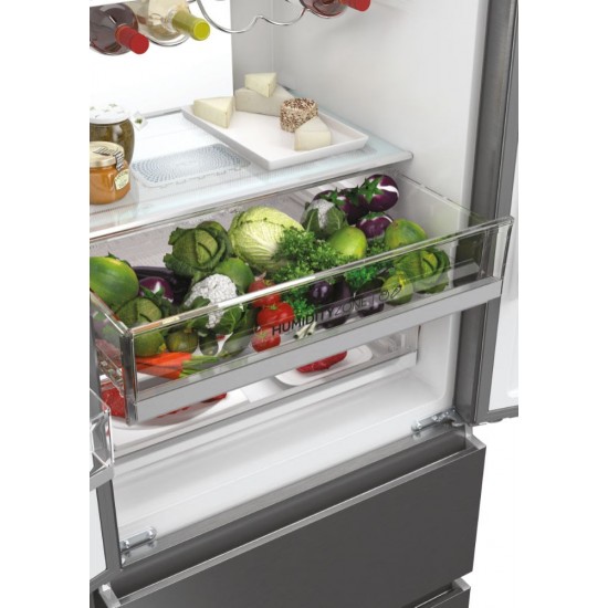  HAIER HFR3720DWPG,2μετρο 70άρη τετράπορτο ψυγειοκαταψύκτη ,480 λίτρα ,  4 πόρτες , και 5 χρόνια εγγύηση!,Εξωτερικό βρυσάκι (με δοχείο)