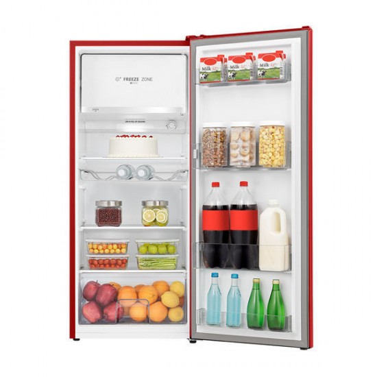 Hisense RR220D4BRE Μονόπορτο Ψυγείο 165lt ΥΨ126.5xΠΛ51.5xΒ51.4cm Κόκκινο Hisense RR220D4BRE Μονόπορτο Ψυγείο 165lt ΥΨ126.5xΠΛ51.5xΒ51.4cm Κόκκινο