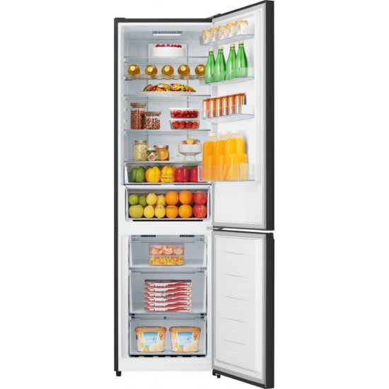 Hisense RB435N4BFE Ψυγειοκαταψύκτης,Μαυρος, 336lt Υ200.4xΠ59.5xΒ59cm,Total Νo Frost,Multi Air Flow Hisense RB435N4BFE Ψυγειοκαταψύκτης,Μαυρος, 336lt Υ200.4xΠ59.5xΒ59cm,Total Νo Frost,Multi Air Flow
