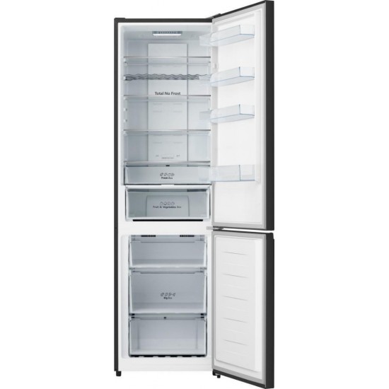 Hisense RB435N4BFE Ψυγειοκαταψύκτης,Μαυρος, 336lt Υ200.4xΠ59.5xΒ59cm,Total Νo Frost,Multi Air Flow Hisense RB435N4BFE Ψυγειοκαταψύκτης,Μαυρος, 336lt Υ200.4xΠ59.5xΒ59cm,Total Νo Frost,Multi Air Flow