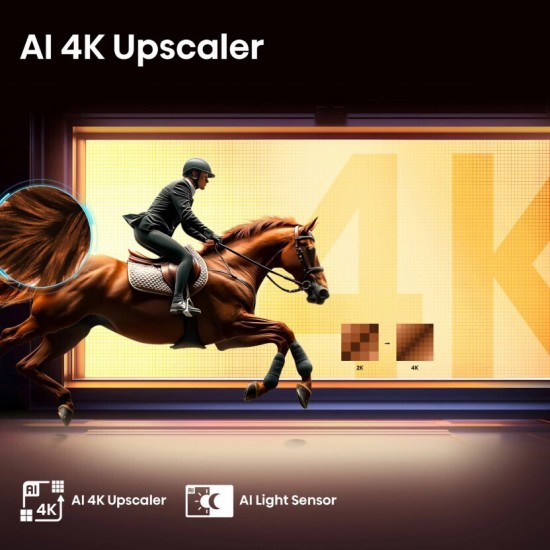 Hisense 50A6Q Smart Τηλεόραση 50" 4K UHD DLED HDR (2025)  Netflix • YouTube • Prime Video