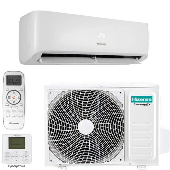 Hisense CA35LR03G/AS35LR03W ,Easy Smart,Inverter 12000 BTU A++/A++ με Wi-Fi,DC 3D inverter, 