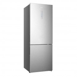 Hisense RB645N4BCE Ψυγειοκαταψύκτης 495lt Inox,υψ200 x πλ70,40 x β69,40 cm,Total No Frost – Multi Air Flow