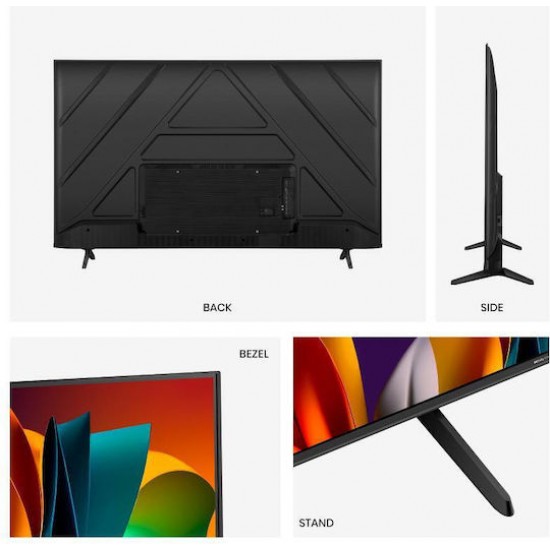 Hisense 55A6N Smart Τηλεόραση 55" 4K UHD DLED HDR