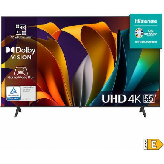 Hisense 55A6N Smart Τηλεόραση 55" 4K UHD DLED HDR