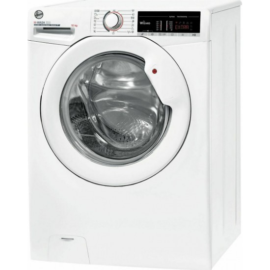 Hoover H3WS 4105TE/1-S Πλυντήριο Ρούχων 10kg με Ατμό 1400 Στροφών Hoover H3WS 4105TE/1-S Πλυντήριο Ρούχων 10kg με Ατμό 1400 Στροφών