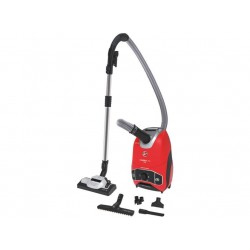Hoover HE710HM 011 Ηλεκτρική Σκούπα 850W με Σακούλα 6lt Κόκκινη ,Πέλμα Parquet