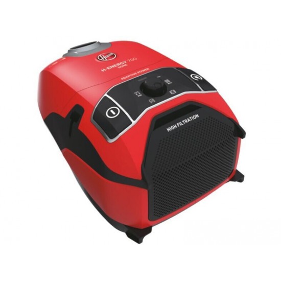 Hoover HE710HM 011 Ηλεκτρική Σκούπα 850W με Σακούλα 6lt Κόκκινη ,Πέλμα Parquet Hoover HE710HM 011 Ηλεκτρική Σκούπα 850W με Σακούλα 6lt Κόκκινη ,Πέλμα Parquet