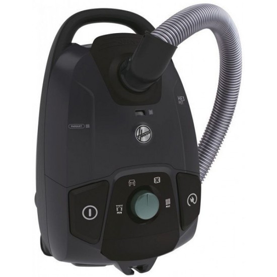 Hoover HE321PAF 011 Ηλεκτρική Σκούπα 850W με Σακούλα 4lt ,Πέλμα mini turbo για Κατοικίδια,