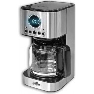 HY-VEE MD-293T Καφετιέρα φίλτρου inox για 10 φλυτζάνια,Watt : 900,oθόνη Led με ενδείξη ρολογιού  και έντασης αρώματος.
