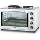 IQ KC-1241 White Ηλεκτρικό Φουρνάκι 45lt με 3 Εστίες , 1800W,Πόρτα με διπλό τζάμι ,χρωμα λευκο η χρωμα καφε IQ KC-1241 White Ηλεκτρικό Φουρνάκι 45lt με 3 Εστίες , 1800W,Πόρτα με διπλό τζάμι ,χρωμα λευκο η χρωμα καφε