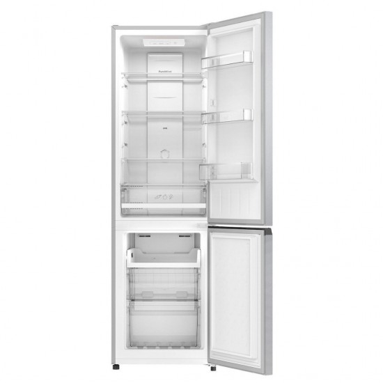 Indesit INKF8251S4E Ψυγειοκαταψύκτης 250lt,INOX,Total No Frost,Υ180xΠ54xΒ57.6cm,MultiFlow,PUSH & GO: 
