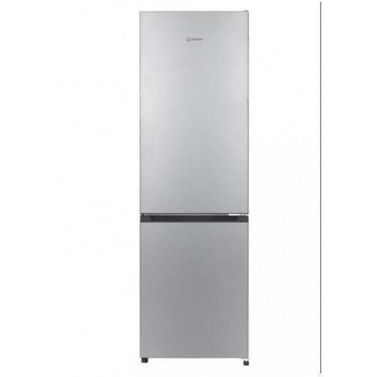 Indesit INKF8251S4E Ψυγειοκαταψύκτης 250lt,INOX,Total No Frost,Υ180xΠ54xΒ57.6cm,MultiFlow,PUSH & GO: 