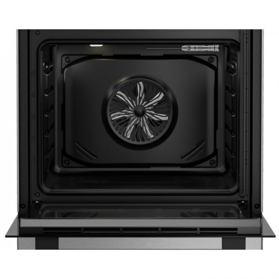 Indesit I6V8LMX Κουζίνα 66lt με Κεραμικές Εστίες Π60cm Inox 8 τρόπους λειτουργίας,με υδρόλυση