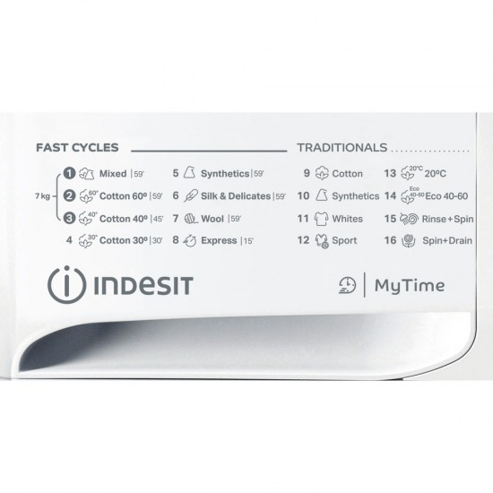 Indesit MTWA 71252 W EE Πλυντήριο Ρούχων (7kg) 1200rpm Πολωνία Indesit MTWA 71252 W EE Πλυντήριο Ρούχων (7kg) 1200rpm Πολωνία