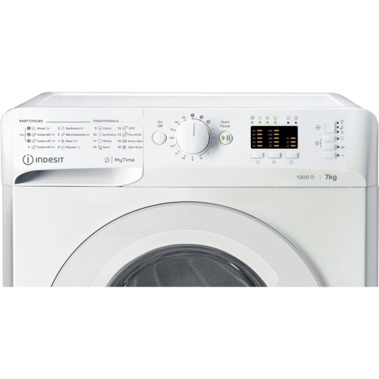 Indesit MTWA 71252 W EE Πλυντήριο Ρούχων (7kg) 1200rpm Πολωνία Indesit MTWA 71252 W EE Πλυντήριο Ρούχων (7kg) 1200rpm Πολωνία