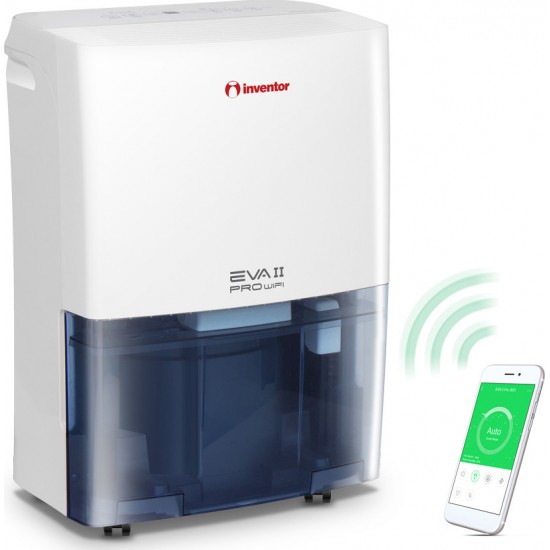 Inventor Eva Ion Pro EP3-WiFi16L Αφυγραντήρας με Ιονιστή και Wi-Fi 16lt ,Έως 80 m2, Inventor Eva Ion Pro EP3-WiFi16L Αφυγραντήρας με Ιονιστή και Wi-Fi 16lt ,Έως 80 m2,