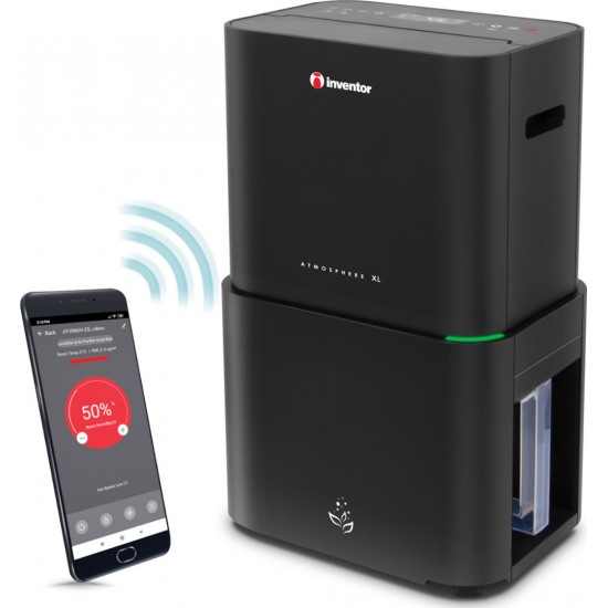 Inventor ΑΤ-IONUV-25L,Atmosphere XL Αφυγραντήρας με Ιονιστή και Wi-Fi 
