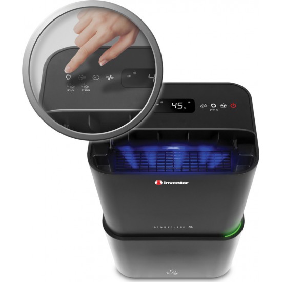 Inventor ΑΤ-IONUV-25L,Atmosphere XL Αφυγραντήρας με Ιονιστή και Wi-Fi 