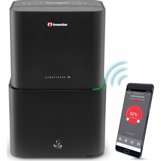 Inventor ΑΤ-IONUV-25L,Atmosphere XL Αφυγραντήρας με Ιονιστή και Wi-Fi 