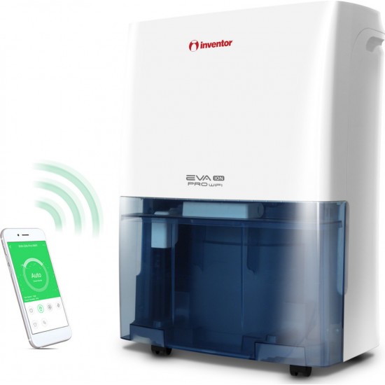 Inventor Eva Ion Pro EP3-WiFi20L Αφυγραντήρας με Ιονιστή και Wi-Fi 20lt ,Στέγνωμα Ρούχων