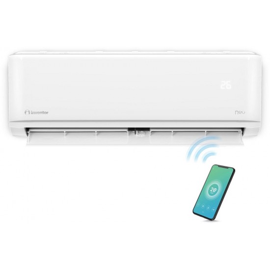 Inventor Neo 2 N2UVI-12WFI/Ν2UVO-12 Κλιματιστικό Inverter 12000 BTU A++/A+++ με Ιονιστή και WiFi Inventor Neo 2 N2UVI-12WFI/Ν2UVO-12 Κλιματιστικό Inverter 12000 BTU A++/A+++ με Ιονιστή και WiFi
