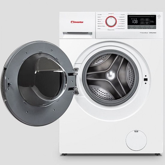 Inventor GA1014W Πλυντήριο Ρούχων 10kg με Τεχνολογία Ατμού 1400 Στροφών,A‑10%, με BLDC inverter μοτέρ,Γρήγορη πλύση 15’ & 45’