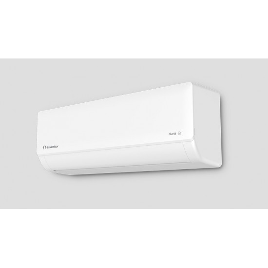 Inventor NRI-09WFI/NRO-09,Nura,All DC Inverter ,9000 BTU A++/A+++ με Ιονιστή και Wi-Fi, 4-way Air Flow,