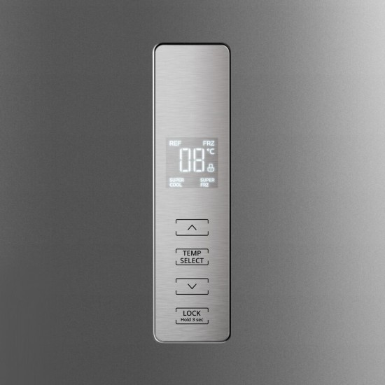 Inventor  PSM18870IN Ψυγειοκαταψύκτης 435lt Total NoFrost Υ188xΠ70xΒ66.6εκ. Inox 