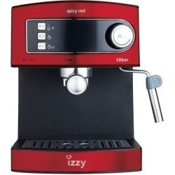 Izzy 6823 Barista Μηχανή Espresso 15bar 850W Spicy Red