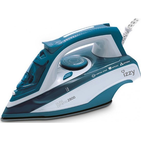 Izzy E87 Σίδερο Ατμού Dura Ceramic 2800W