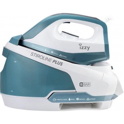  Izzy E48D Optimum Plus 223450 Σύστημα Σιδερώματος 8 bar,ατμού 180gr/min,Κεραμική πλάκα CeramicGlide,