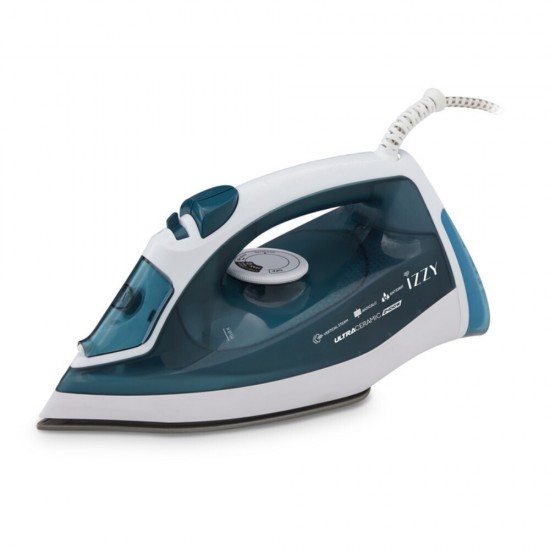 Izzy IZ-1113 Σίδερο Ατμού 2400W (M) με Κεραμική Πλάκα,80gr/min