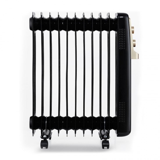 Izzy IZ-9029 Καλοριφέρ Λαδιού με 11 Φέτες ,1000W-1500W-2500W,5 κανάλια λαδιού για ταχεία θέρμανση