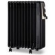 Izzy IZ-9029 Καλοριφέρ Λαδιού με 11 Φέτες ,1000W-1500W-2500W,5 κανάλια λαδιού για ταχεία θέρμανση