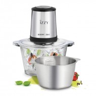 Izzy IZ-6904 Πολυκόπτης Multi 600W με 2 Δοχεία 1.8L 